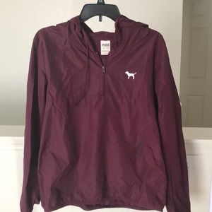 PINK Zip Up Windbreaker